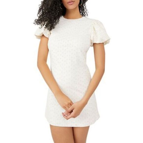 Free people -Apricot Rose Mini Dress - Picture 3 of 10
